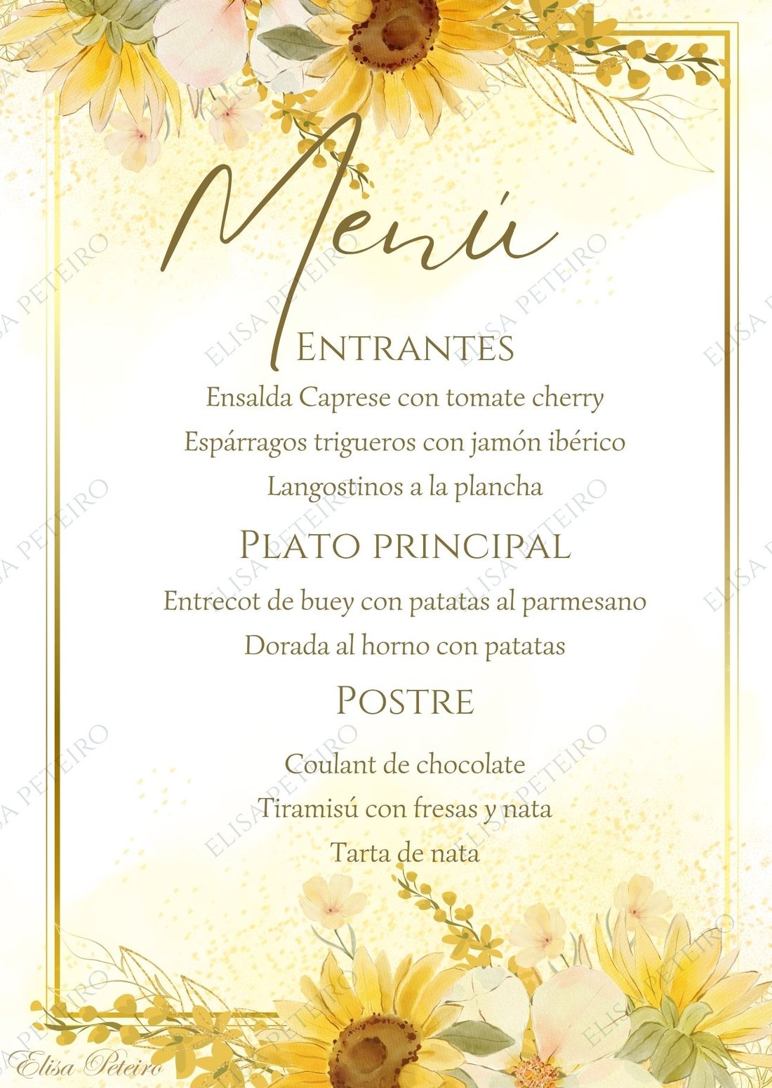 Colección Golden Light, diseño 2