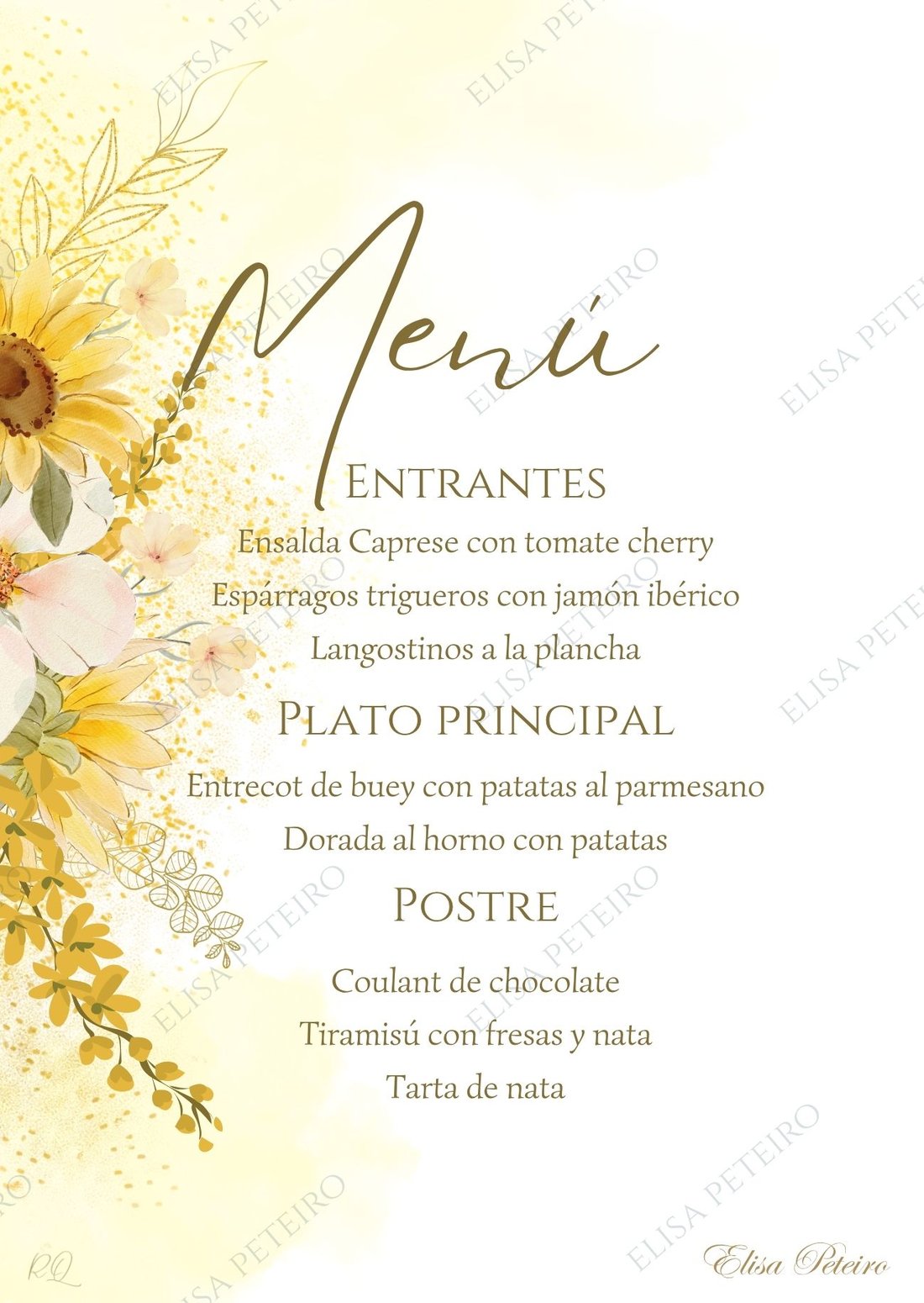 Colección Golden Light, diseño 3